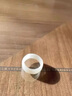 QMXD白玉菩提戒指半成品材料包手工diy對戒情人節(jié)送女朋友生日禮物 情侶一對+工具包 曬單實(shí)拍圖