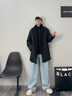 beanpole90%鵝絨濱波秋冬男士可拆針織領(lǐng)羽絨服外套 黑色 M 175/92A 曬單實拍圖