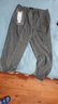 巴魯特（Brloote）羊毛九分褲男時(shí)尚修身人字紋直筒褲子秋冬 灰色 180/88A 曬單實(shí)拍圖