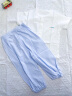优奇婴儿衣服夏季套装宝宝夏装短袖儿童夏装分体两件半袖套装空调睡衣 【奶白组合】海水蓝 80cm 实拍图
