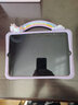 啟臣（Qichen）適用ipad保護套10.2英寸硅膠ipad5平板套迷你5防摔蘋(píng)果mini7兒童支架ipad6手提air2平板電腦保護殼 手提式獨角獸-紫色 21/20/19年款iPad 10.2英寸 曬單實(shí)拍圖