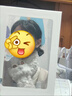 途尊2024新款少女交叉可愛(ài)圍巾小熊冬季毛絨韓版百?lài)睂W(xué)生保暖仿皮卡通熊?chē)戆咨?曬單實(shí)拍圖