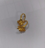 六福珠寶結(jié)婚禮物 囍愛系列足金小杏運(yùn)黃金耳環(huán)銀杏葉耳飾 計價 約2.69克 曬單實拍圖