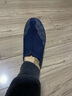 京秀春老北京布鞋男復古繡花漢服中國風(fēng)低幫一腳蹬舒適輕軟底中式休閑鞋 藍色 41 曬單實(shí)拍圖