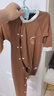 迪士尼嬰兒衣服新生兒連體衣春秋款純棉滿(mǎn)月寶寶爬爬服百天睡衣秋冬季73 曬單實(shí)拍圖