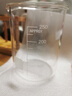 思齊（SiQi） 玻璃燒杯刻度加厚高硼硅耐高溫化學(xué)杯加熱透明家用喝水多規格可選 低型燒杯250ml 曬單實(shí)拍圖
