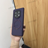 智父oppo findn5手機殼新款oppo find n5折疊屏超薄hh保護套磁吸防摔oppofind n5中軸鉸鏈全包高級外殼 高清款【慕紫色】磁吸支架*鉸鏈全包 曬單實拍圖