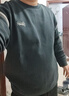 京東京造衛(wèi)衣男圓領(lǐng)長袖t恤秋季外套潮流衣服打底衫男裝 霧霾藍(lán) L 曬單實(shí)拍圖