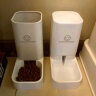 AITAPET宠物自动喂食器猫碗猫食盆自动喝水投食器猫咪饮水机喂水用品 喂食器+饮水机套装 3.8L水+2.1kg 实拍图