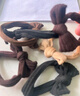 SAHANE 佐羽蝴蝶結(jié)發(fā)圈女高級感扎頭發(fā)皮筋頭繩簡約氣質(zhì)扎高馬尾皮套頭飾發(fā)繩 蝴蝶結(jié)發(fā)圈【混色10條】 曬單實(shí)拍圖