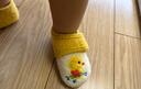 小茸室內嬰兒鞋子0-1-3歲學(xué)步鞋小鴨 男女寶穩步童鞋春秋冬防滑軟底 曬單實(shí)拍圖