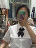 多菲尼森交叉領(lǐng)結(jié)男女jk制服商務(wù)西裝正裝襯衫裝飾免打結(jié)可調(diào)節(jié)黑色 交叉領(lǐng)結(jié)黑色 曬單實(shí)拍圖