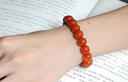 翡可翡可 南紅瑪瑙手串收藏級川料南紅瑪瑙手鏈平安轉運老型珠男女款禮物 南紅瑪瑙桶珠【珠徑10毫米】 曬單實(shí)拍圖