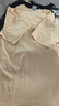 卡賓（CABBEEN）【字母刺繡】男裝冰絲涼感T恤2025夏季新款潮流圓領(lǐng)t短袖上衣 杏色15 M /170/48 曬單實(shí)拍圖