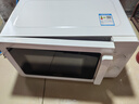 海爾（Haier）快捷微波爐 360°轉盤(pán)加熱 旋轉操作易潔內膽 家用小型 老人適用操作HW-M20T1W 曬單實(shí)拍圖
