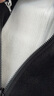 羅蒙（ROMON）2025新款春秋季毛衣開衫薄款針織衫男士韓版潮純色長袖拉鏈男外套 白色 XL 130-145斤 曬單實拍圖