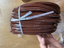頂谷10米斷橋鋁門(mén)窗密封條皮條鋁合金窗戶防風(fēng)條防水條硅膠防凍保暖條 三角皮條棕色50米 曬單實(shí)拍圖