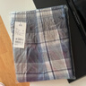 三槍【100%純棉】睡褲男寬松全棉短褲經(jīng)典格紋夏季新品沙灘褲家居褲 曬單實(shí)拍圖