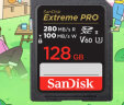 闪迪（SanDisk）128GB V60 SD存储卡U3 C10 6K高速相机内存卡  读速280MB/s 写速100MB/s 高清拍摄 畅快连拍 实拍图