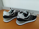 NEW BALANCE NB574男鞋女鞋復(fù)古拼接經(jīng)典百搭舒適休閑運(yùn)動(dòng)鞋跑步透氣耐磨 ML574EVB 黑色 40 (腳長25cm) 曬單實(shí)拍圖