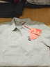 皮爾卡丹（pierre cardin）純棉翻領(lǐng)t恤女短袖2025夏季新款polo衫上衣顯瘦寬松休閑運動(dòng)服 FL-95:純棉短袖黑天鵝:灰色 L 建議（96-110）斤 曬單實(shí)拍圖