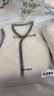 babylove嬰幼兒連體衣秋冬薄夾棉寶寶哈衣百搭外出服輕薄保暖棉服摩卡白棕 摩卡白棕 73cm 曬單實(shí)拍圖