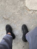 斯凱奇（Skechers）男鞋城市戶(hù)外越野跑步鞋耐磨運動(dòng)鞋休閑鞋男鞋237307C 黑色/炭灰色/BKCC 39.5 曬單實(shí)拍圖