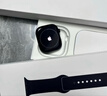 Apple/蘋(píng)果 Watch Series 10 智能手表GPS款46毫米亮黑色鋁金屬表殼黑色運動(dòng)型表帶S/M MX263CH/B 曬單實(shí)拍圖
