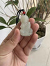 中國(guó)黃金（CHINA GOLD）和田玉吊墜男士觀音菩薩編織繩項(xiàng)鏈七夕情人節(jié)生日禮物送男友老公 和田玉觀音項(xiàng)鏈【紅瑪瑙】-配黑繩 曬單實(shí)拍圖