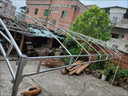 戶(hù)外酒席帳篷停車(chē)棚遮陽(yáng)雨棚大排檔門(mén)面防曬防雨擺攤工地養殖大棚 墨綠色頂布+加粗架子 3米寬*4米長(cháng)【A貨優(yōu)質(zhì)粗4腳】 曬單實(shí)拍圖