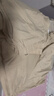 安之伴【巨柔軟】睡衣女春秋天然棉簡約刺繡寬松長袖家居服 奶杏黃 L 曬單實拍圖