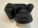 索尼（SONY）ZV-E10K APS-C半畫(huà)微單16-50二代鏡頭套裝  ZV-E10/ZV-E10L vlog短視頻 直播ZV-E10K 【國家補貼】 黑色K套機【皮套+電池+充電器+腕帶】 曬單實(shí)拍圖
