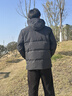 匹克（PEAK）馭雪短款羽絨服男新款三防科技加厚鴨絨立領(lǐng)運動(dòng)外套連帽面包服 黑色-連帽純色款 L 曬單實(shí)拍圖