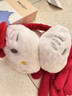 TKHE爆款新款加厚Kitty耳罩冬季毛絨保暖防寒大小甜美高顏套 【Kitty防寒耳罩】加絨加厚 可調節頭圍 1個(gè) 曬單實(shí)拍圖