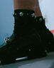 依嵐傲雪珍珠短襪黑色百搭襪女瑪麗珍木耳花邊日系奶白春夏季jk中筒棉ins 黑色 2雙 曬單實(shí)拍圖