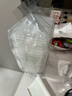 美麗雅一次性飯盒方形1000ml*30套 快餐打包盒大容量食品級便當野餐盒 曬單實(shí)拍圖