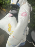 備美電動(dòng)車(chē)擋風(fēng)被冬季加厚加大防水秋冬天電瓶摩托車(chē)護膝保暖擋風(fēng)罩衣 米白冬日暖陽(yáng)【側翼圍脖護肩款】 （加厚北極絨、擋風(fēng)又防雨） 曬單實(shí)拍圖