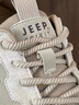 JEEP SPIRIT吉普男鞋秋季潮流百搭學(xué)生低幫板鞋運動(dòng)休閑小眾設計真皮增高潮鞋 巖沙色 39 曬單實(shí)拍圖