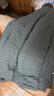 全棉時(shí)代睡衣【100%雙層紗布夾棉柔軟親膚輕盈】男女士家居服套裝可外穿 曬單實(shí)拍圖