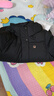 斐樂(lè )（FILA） 羽絨服男裝冬季保暖連帽運動(dòng)休閑長(cháng)袖加厚外套開(kāi)衫男裝上衣 正黑色-BK 3XL 190/108A 曬單實(shí)拍圖