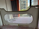 babycare床圍欄嬰兒床護欄防摔防護欄兒童擋板圍欄 2.0m原點(diǎn)白 曬單實(shí)拍圖