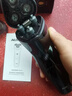 奧克斯（AUX）電動(dòng)剃須刀水洗刀頭刮胡刀男士智能理發(fā)器家電神器推子胡子修剪器生日禮物送男友送父親 【浮動(dòng)3刀頭】S84黑色 曬單實(shí)拍圖