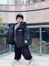 G.DUCKKIDS小黃鴨兒童羽絨服免洗男童加絨保暖服潮童冬裝2025年新款男孩衣服 黑色  130 (參考年齡7-8歲) 曬單實(shí)拍圖