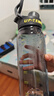 希樂（cille）塑料水杯大容量tritan夏季男女學生運動健身便攜刻度茶水分離杯子 曬單實拍圖