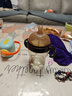 世喜吸管奶瓶1-3歲直飲杯嬰兒ppsu一12個(gè)月以上寶寶300ml帶重力球手柄 曬單實(shí)拍圖