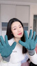 喬美婷防水防寒保暖冰箱冷庫專用乳膠勞保耐磨工作低溫液氮冰箱防凍手套 加厚拉絨輪胎橡膠手套 曬單實拍圖