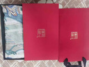 上海故事生日禮物送老婆送媽媽雙面雙色絲巾桑蠶絲真絲女2025提花緞大方巾 斑斕國色 106x106cm 曬單實拍圖