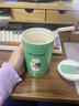 膳魔師（THERMOS）Line Friends聯(lián)名保溫杯寵物系列貓貓狗狗大容量水杯咖啡杯 貓貓Kitten布朗咖啡杯 415ml 曬單實拍圖