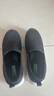 斯凱奇（Skechers）秋季男鞋一腳蹬健步鞋休閑運動(dòng)鞋緩震懶人鞋軟底耐磨網(wǎng)面鞋 黑色/BLK 42 曬單實(shí)拍圖