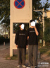 WASSUP HERMU官方潮牌連帽衛(wèi)衣男春秋季套頭情侶加絨外套落肩運動上衣服打底衫 黑色 L（推薦120-135斤） 曬單實拍圖